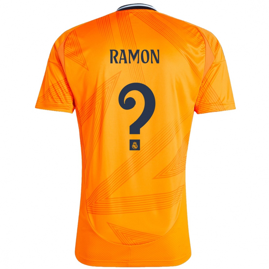 Vaikiškas Jacobo Ramon #0 Oranžinė Išvykos Marškinėliai 2024/25 T-Shirt