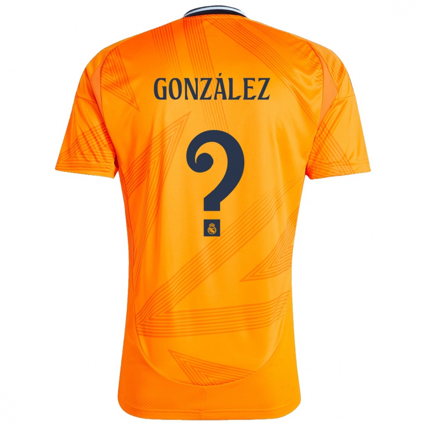 Vaikiškas Álvaro González #0 Oranžinė Išvykos Marškinėliai 2024/25 T-Shirt