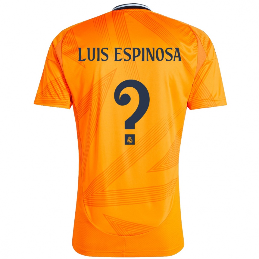 Vaikiškas José Luis Espinosa #0 Oranžinė Išvykos Marškinėliai 2024/25 T-Shirt