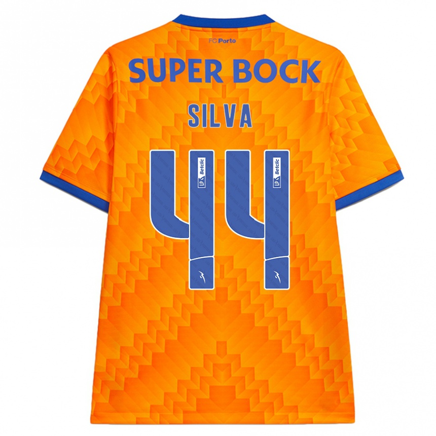 Vaikiškas Felipe Silva #44 Oranžinė Išvykos Marškinėliai 2024/25 T-Shirt