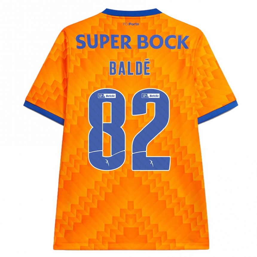 Vaikiškas Alfa Baldé #82 Oranžinė Išvykos Marškinėliai 2024/25 T-Shirt