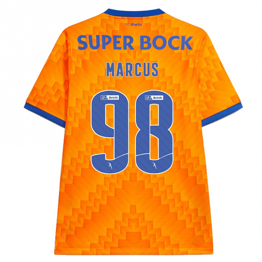 Vaikiškas Abraham Marcus #98 Oranžinė Išvykos Marškinėliai 2024/25 T-Shirt