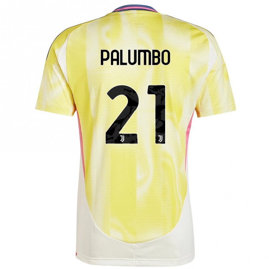 Vaikiškas Martin Palumbo #21 Saulės Geltona Išvykos Marškinėliai 2024/25 T-Shirt