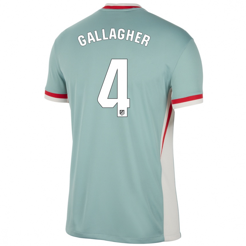 Vaikiškas Conor Gallagher #4 Šviesiai Smėlio Spalvos Mėlyna Išvykos Marškinėliai 2024/25 T-Shirt