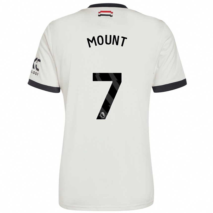 Vaikiškas Mason Mount #7 Nespalvotas Trečias Marškinėliai 2024/25 T-Shirt