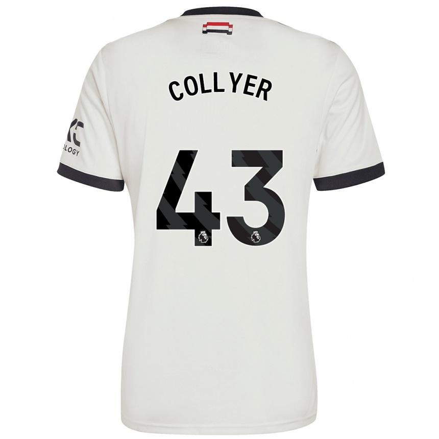 Vaikiškas Toby Collyer #43 Nespalvotas Trečias Marškinėliai 2024/25 T-Shirt