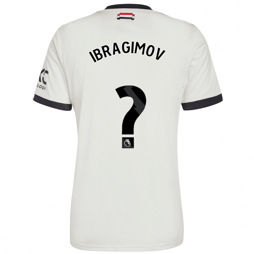 Vaikiškas Amir Ibragimov #0 Nespalvotas Trečias Marškinėliai 2024/25 T-Shirt