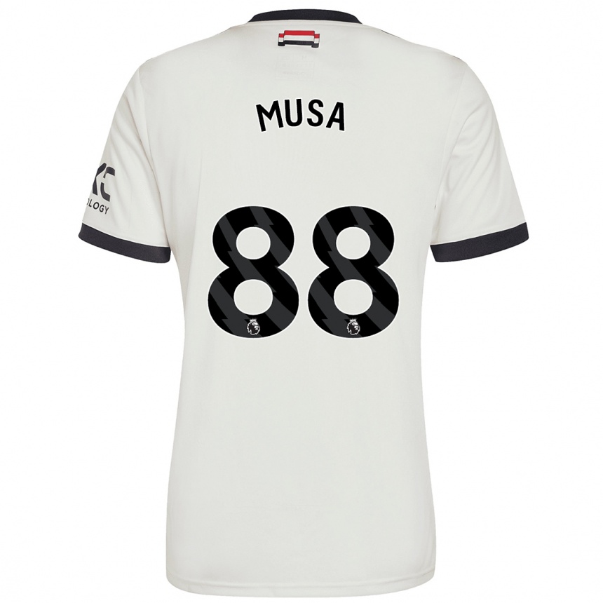 Vaikiškas Victor Musa #88 Nespalvotas Trečias Marškinėliai 2024/25 T-Shirt