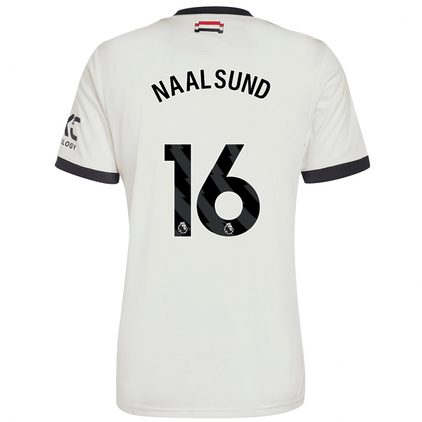 Vaikiškas Lisa Naalsund #16 Nespalvotas Trečias Marškinėliai 2024/25 T-Shirt