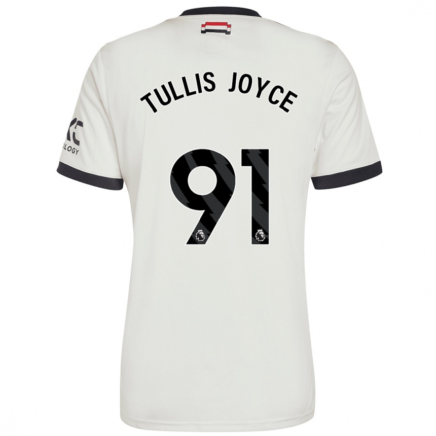 Vaikiškas Phallon Tullis-Joyce #91 Nespalvotas Trečias Marškinėliai 2024/25 T-Shirt