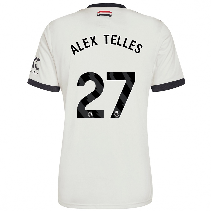 Vaikiškas Alex Nicolao Telles #27 Nespalvotas Trečias Marškinėliai 2024/25 T-Shirt