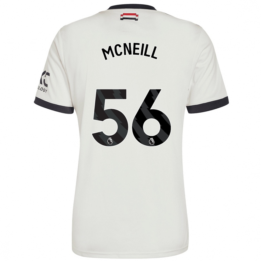 Vaikiškas Charlie Mcneill #56 Nespalvotas Trečias Marškinėliai 2024/25 T-Shirt