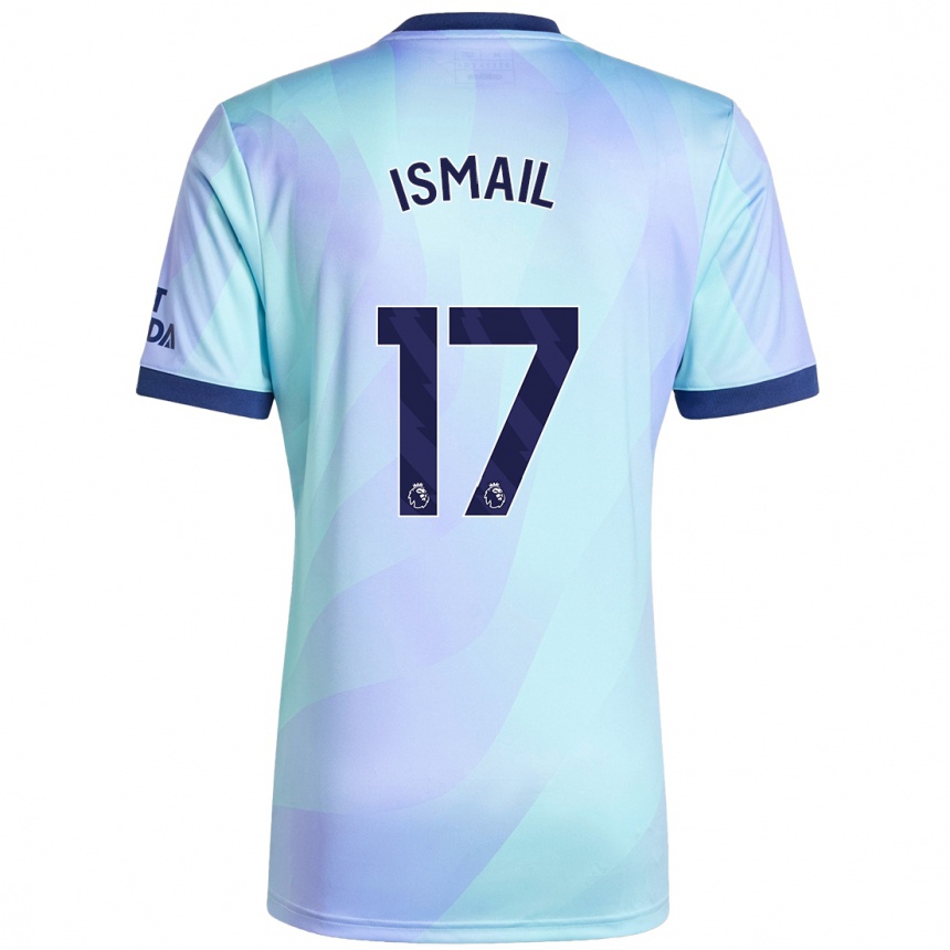 Vaikiškas Cam'ron Ismail #17 Aqua Trečias Marškinėliai 2024/25 T-Shirt