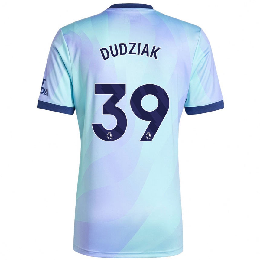 Vaikiškas Harrison Dudziak #39 Aqua Trečias Marškinėliai 2024/25 T-Shirt