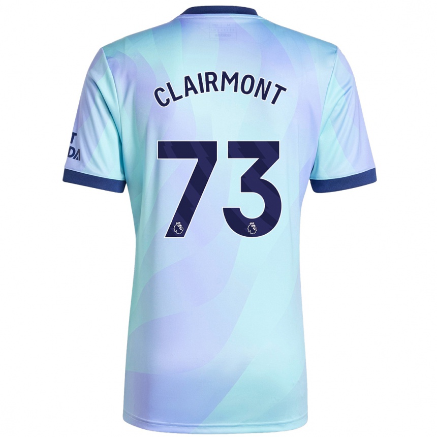 Vaikiškas Reece Clairmont #73 Aqua Trečias Marškinėliai 2024/25 T-Shirt