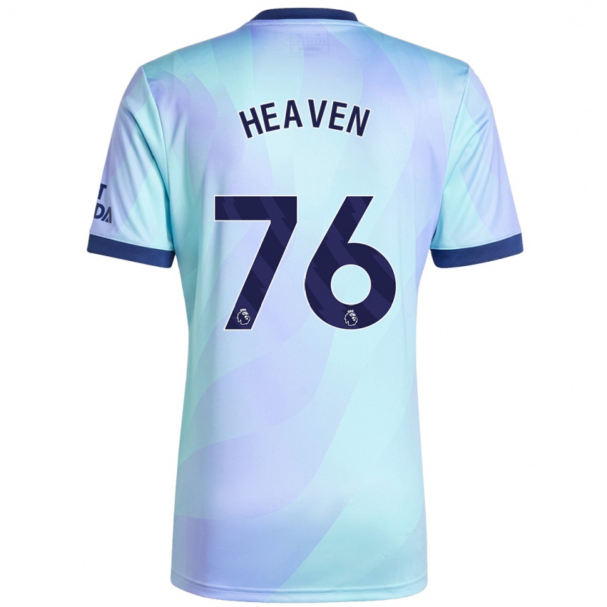 Vaikiškas Ayden Heaven #76 Aqua Trečias Marškinėliai 2024/25 T-Shirt