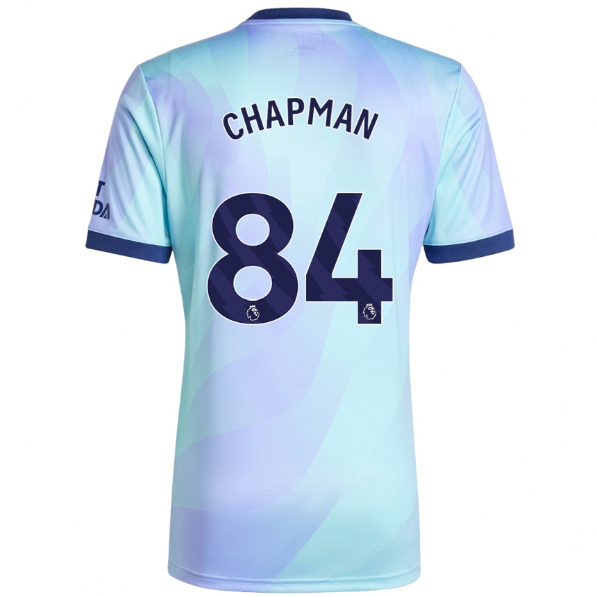 Vaikiškas Samuel Chapman #84 Aqua Trečias Marškinėliai 2024/25 T-Shirt