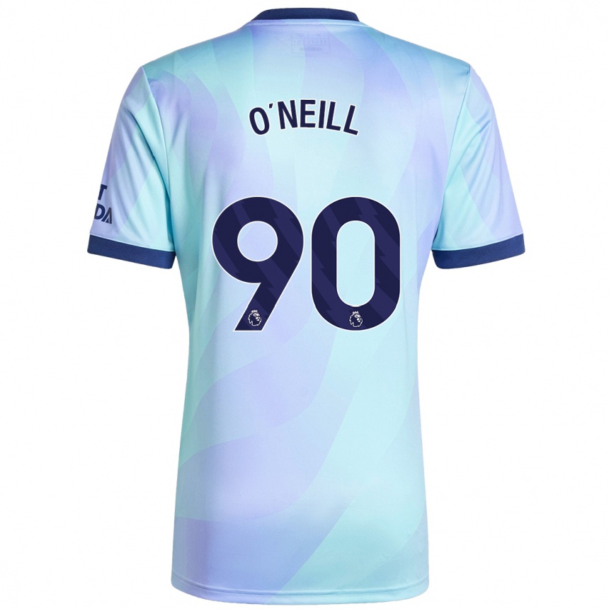 Vaikiškas Ceadach O'neill #90 Aqua Trečias Marškinėliai 2024/25 T-Shirt