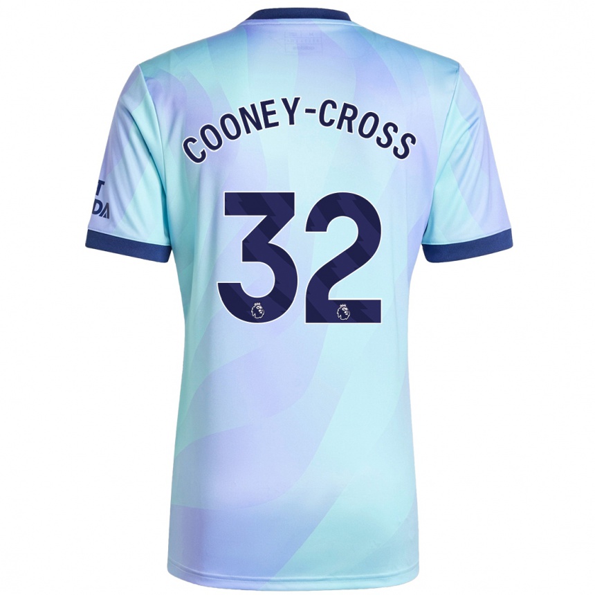 Vaikiškas Kyra Cooney-Cross #32 Aqua Trečias Marškinėliai 2024/25 T-Shirt