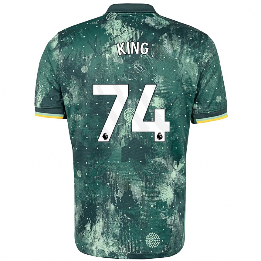 Vaikiškas Maeson King #74 Mėtų Žalia Trečias Marškinėliai 2024/25 T-Shirt