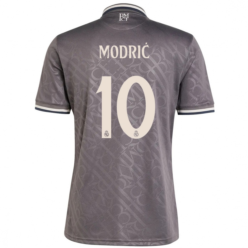 Vaikiškas Luka Modric #10 Anglis Trečias Marškinėliai 2024/25 T-Shirt