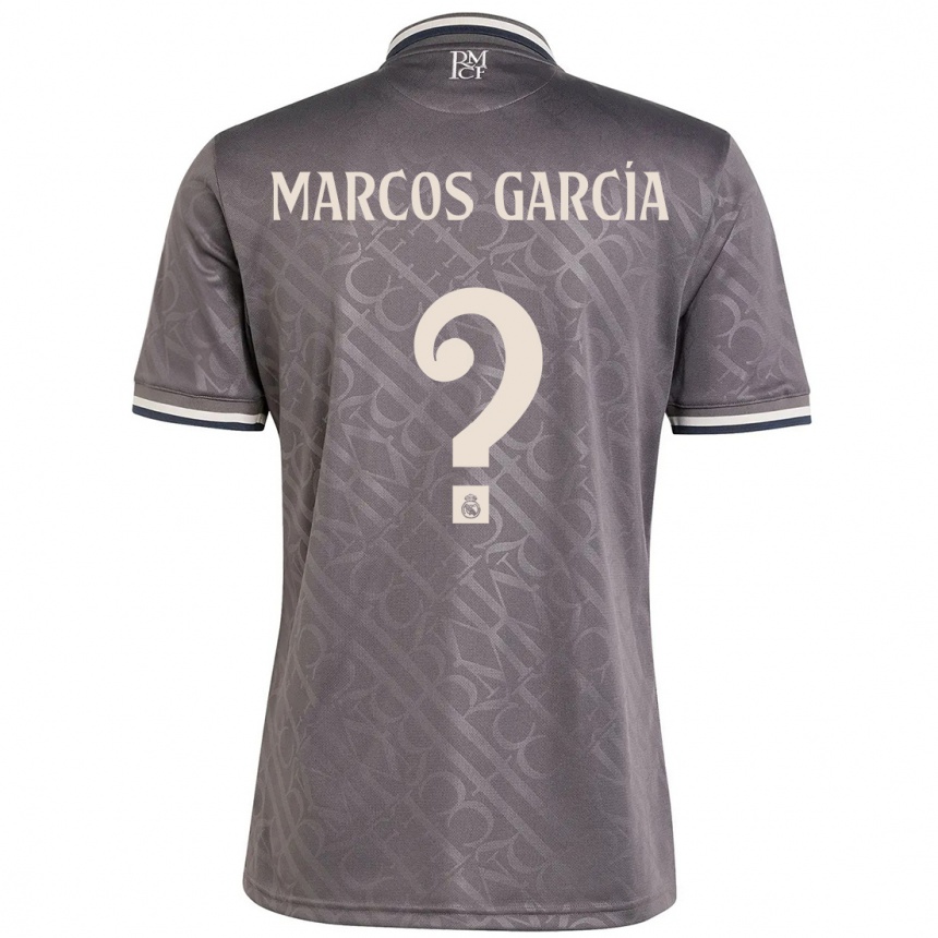 Vaikiškas Marcos García #0 Anglis Trečias Marškinėliai 2024/25 T-Shirt