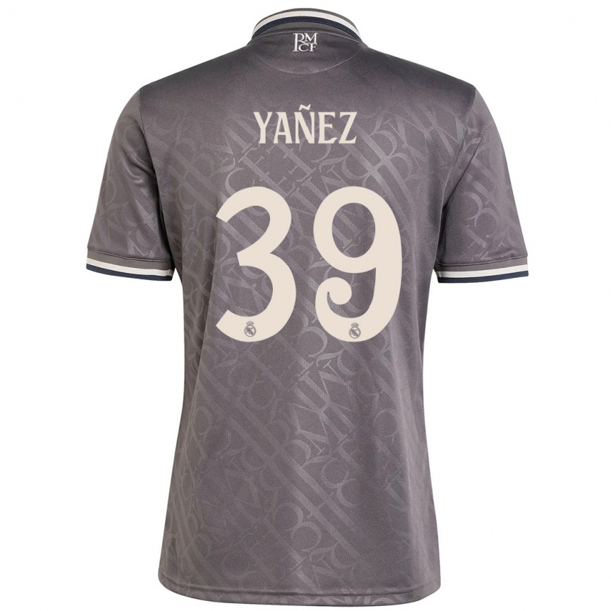 Vaikiškas Daniel Yañez #39 Anglis Trečias Marškinėliai 2024/25 T-Shirt