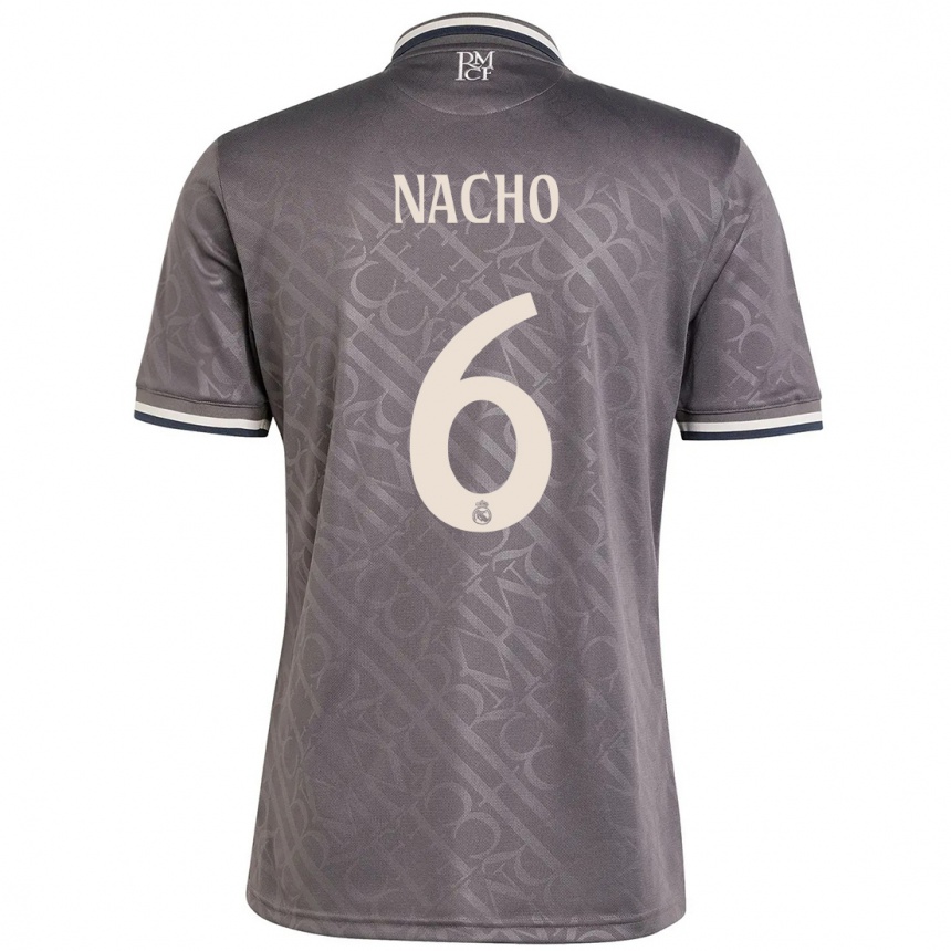 Vaikiškas Nacho Fernandez #6 Anglis Trečias Marškinėliai 2024/25 T-Shirt