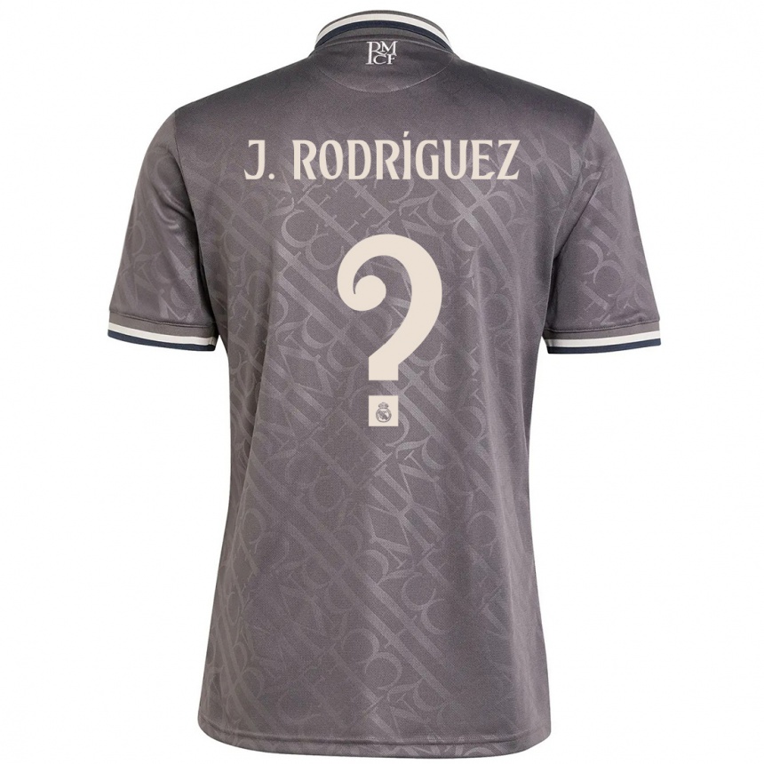 Vaikiškas Juan Rodríguez #0 Anglis Trečias Marškinėliai 2024/25 T-Shirt