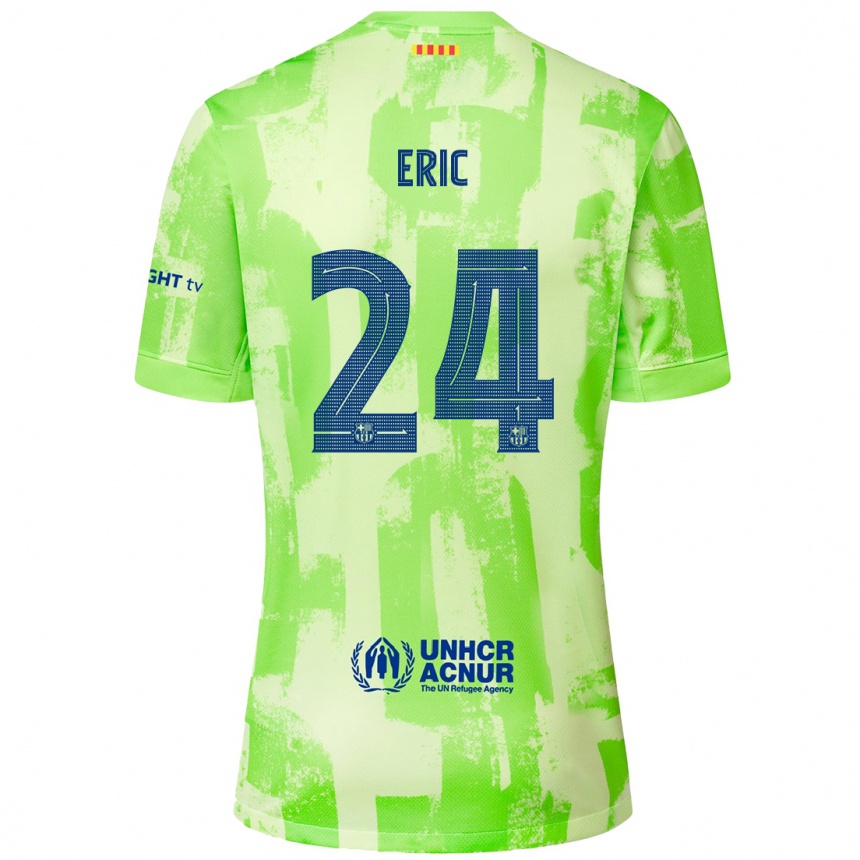 Vaikiškas Eric Garcia #24 Kalkių Trečias Marškinėliai 2024/25 T-Shirt