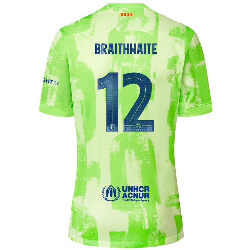 Vaikiškas Martin Braithwaite #12 Kalkių Trečias Marškinėliai 2024/25 T-Shirt