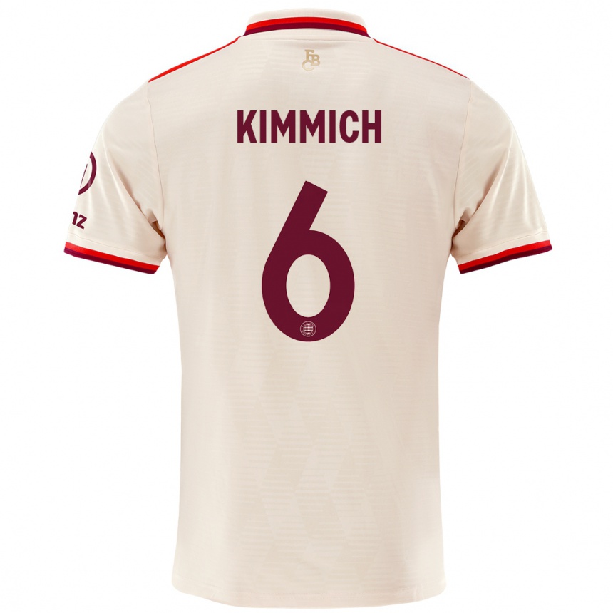 Vaikiškas Joshua Kimmich #6 Linai Trečias Marškinėliai 2024/25 T-Shirt