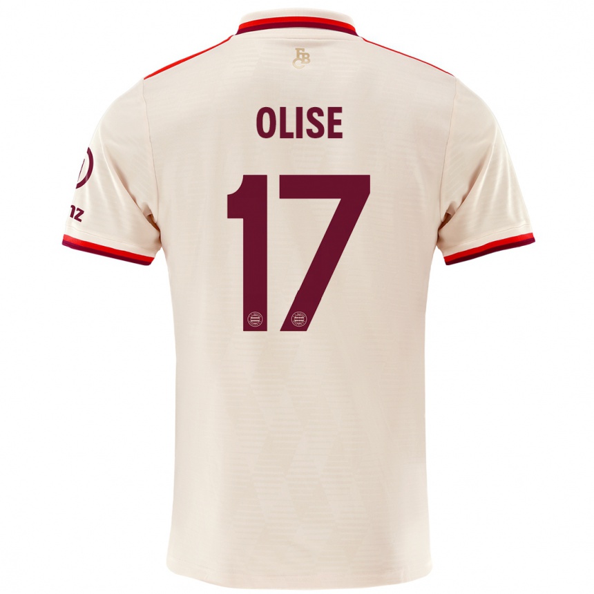 Vaikiškas Michael Olise #17 Linai Trečias Marškinėliai 2024/25 T-Shirt