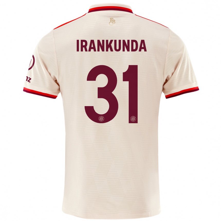 Vaikiškas Nestory Irankunda #31 Linai Trečias Marškinėliai 2024/25 T-Shirt