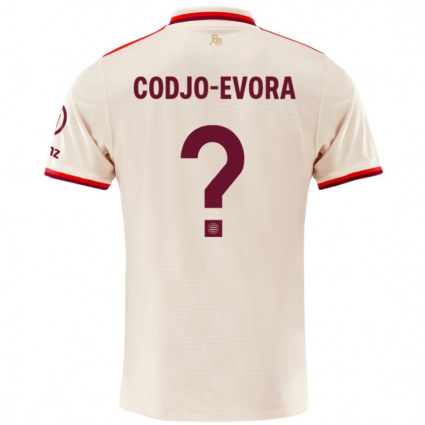 Vaikiškas Noah Codjo-Evora #0 Linai Trečias Marškinėliai 2024/25 T-Shirt