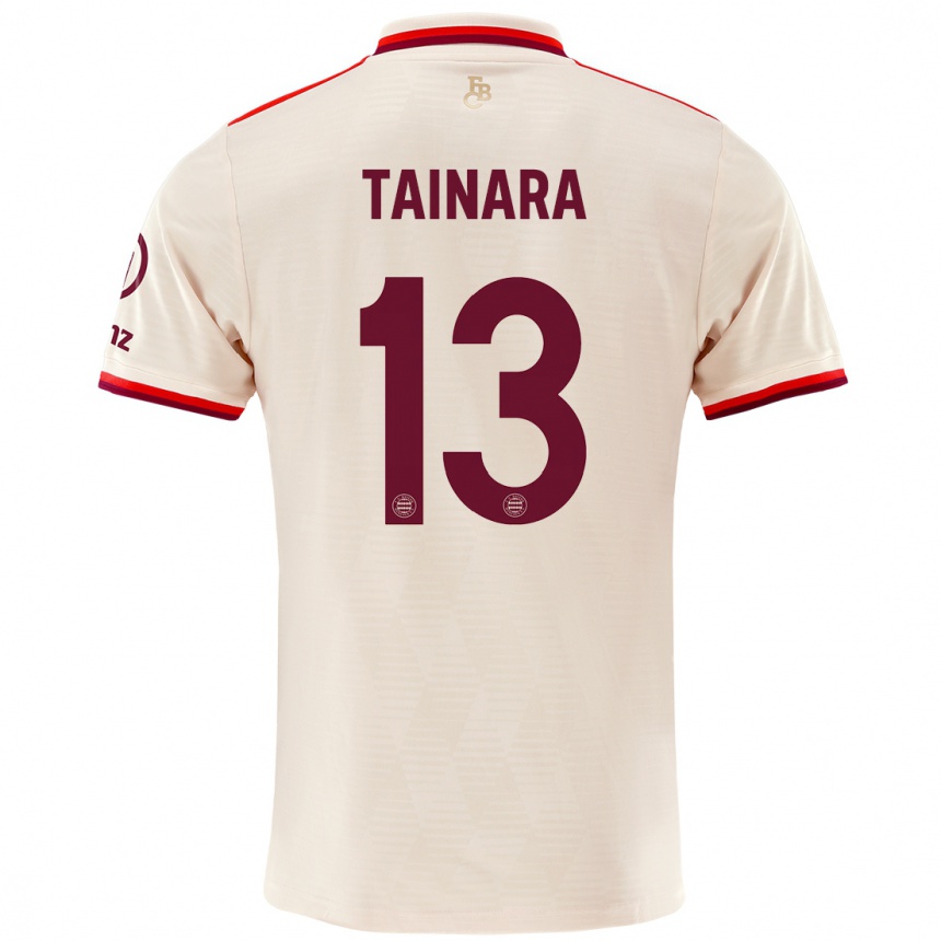 Vaikiškas Tainara #13 Linai Trečias Marškinėliai 2024/25 T-Shirt