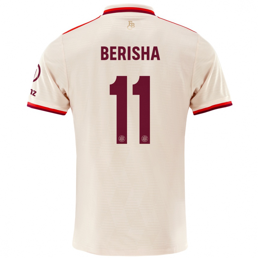 Vaikiškas Dion Berisha #11 Linai Trečias Marškinėliai 2024/25 T-Shirt