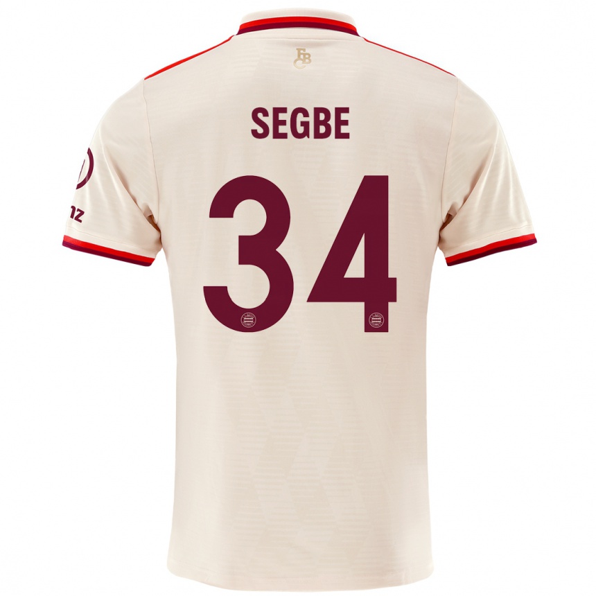 Vaikiškas Désiré Sègbè #34 Linai Trečias Marškinėliai 2024/25 T-Shirt