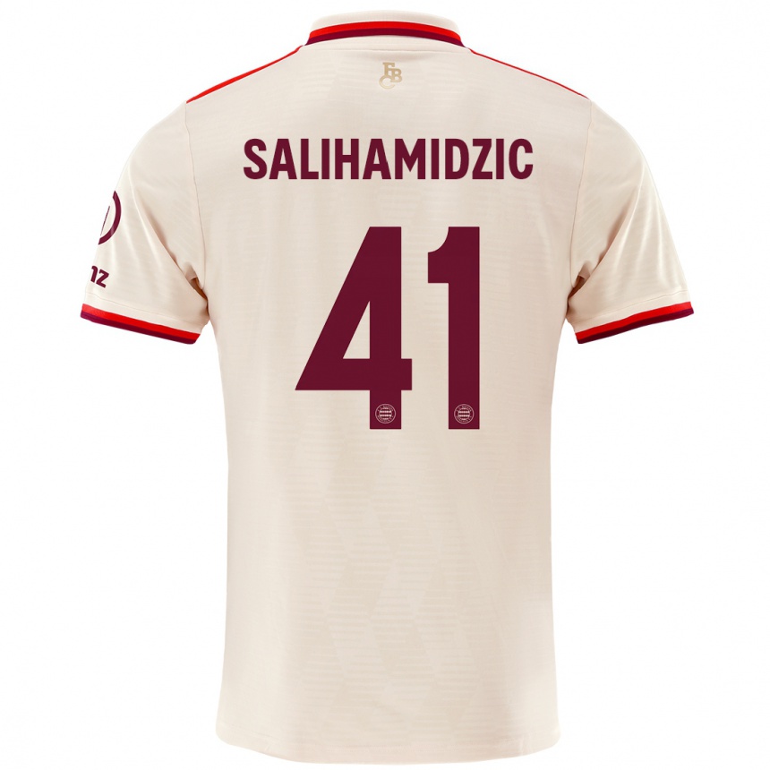 Vaikiškas Nick Salihamidzic #41 Linai Trečias Marškinėliai 2024/25 T-Shirt