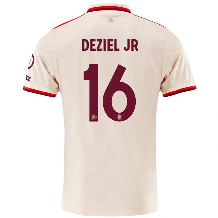 Vaikiškas Robert Deziel Jr #16 Linai Trečias Marškinėliai 2024/25 T-Shirt