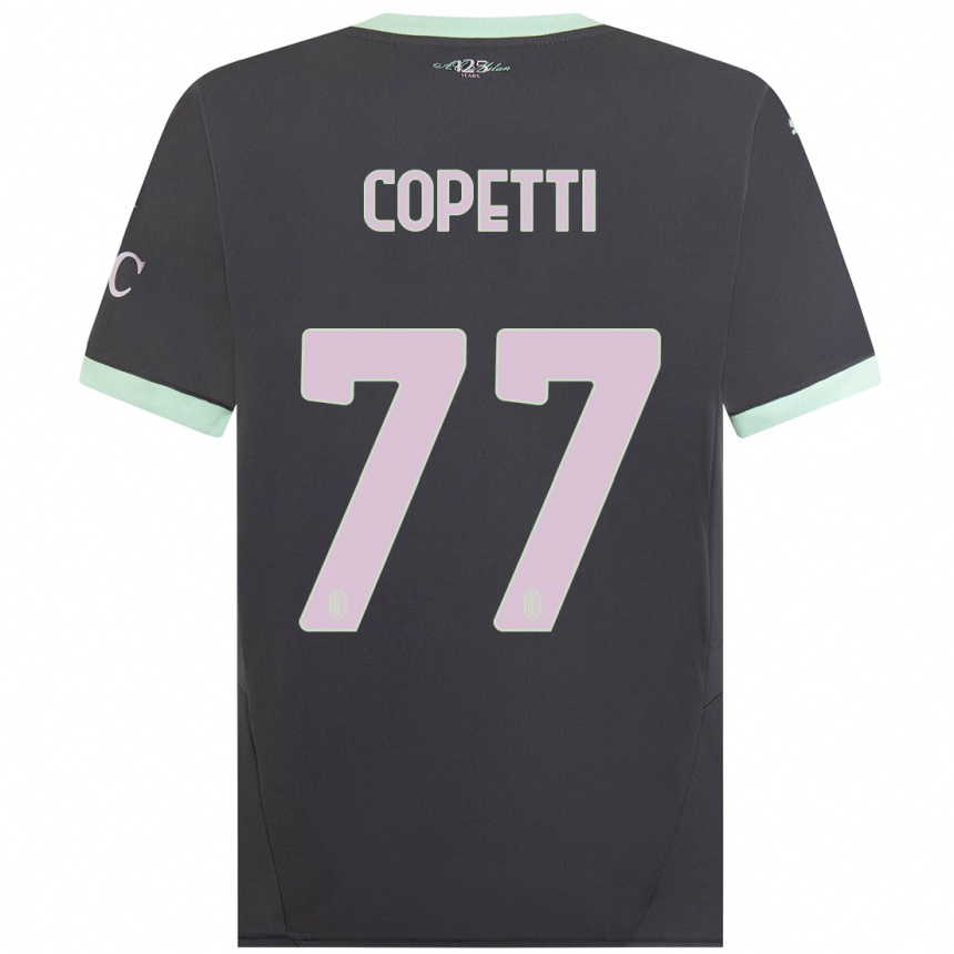 Vaikiškas Matilde Copetti #77 Pilka Trečias Marškinėliai 2024/25 T-Shirt