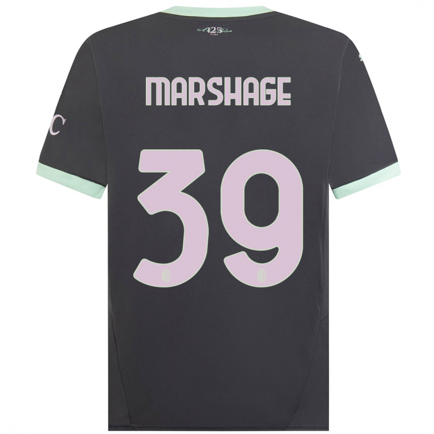 Vaikiškas Wilgot Marshage #39 Pilka Trečias Marškinėliai 2024/25 T-Shirt