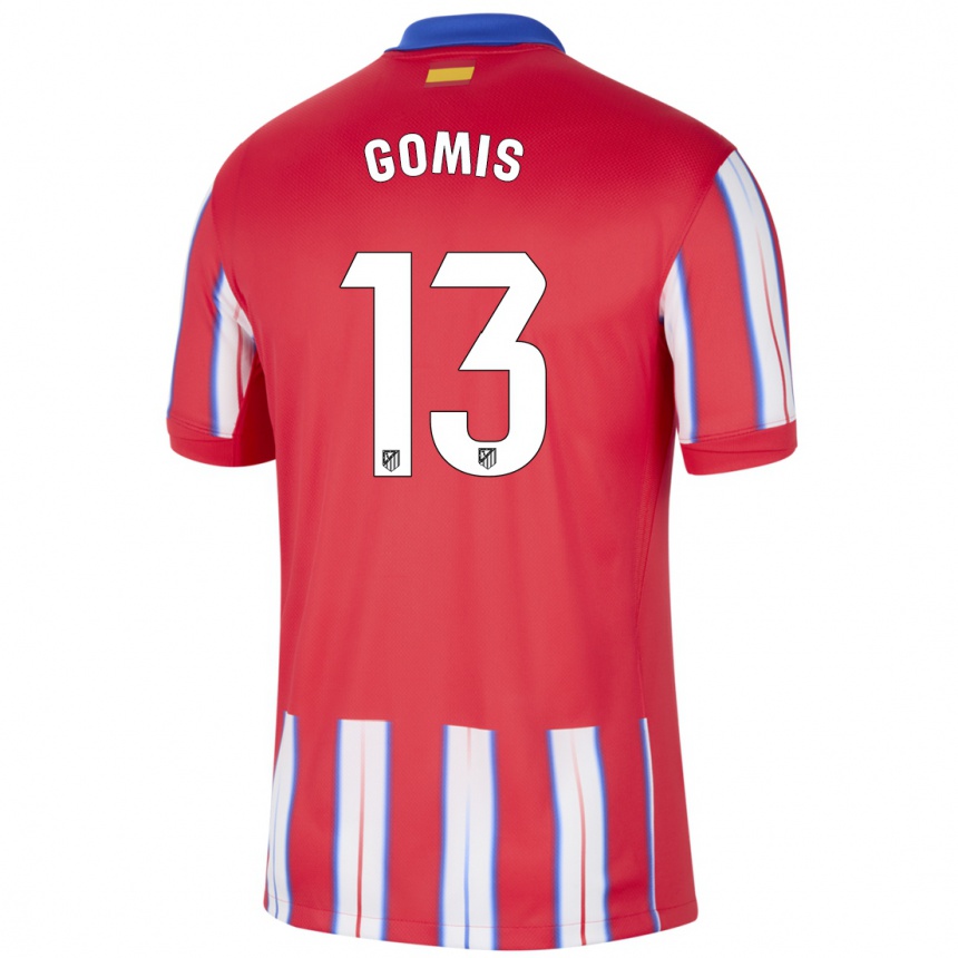 Vyrai Antonio Gomis #13 Raudona Balta Mėlyna Namų Marškinėliai 2024/25 T-Shirt