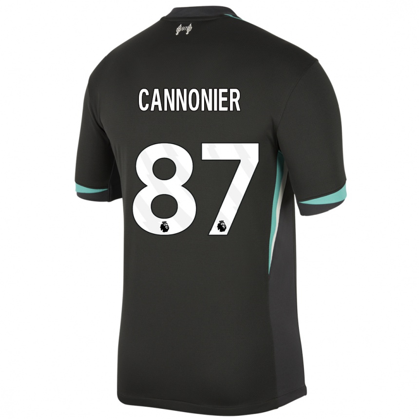 Vyrai Oakley Cannonier #87 Juoda Antracito Balta Išvykos Marškinėliai 2024/25 T-Shirt