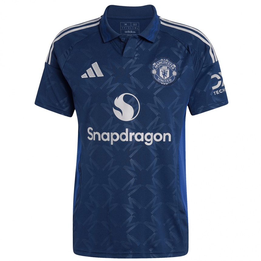 Vyrai Anthony Martial #9 Indigo Išvykos Marškinėliai 2024/25 T-Shirt