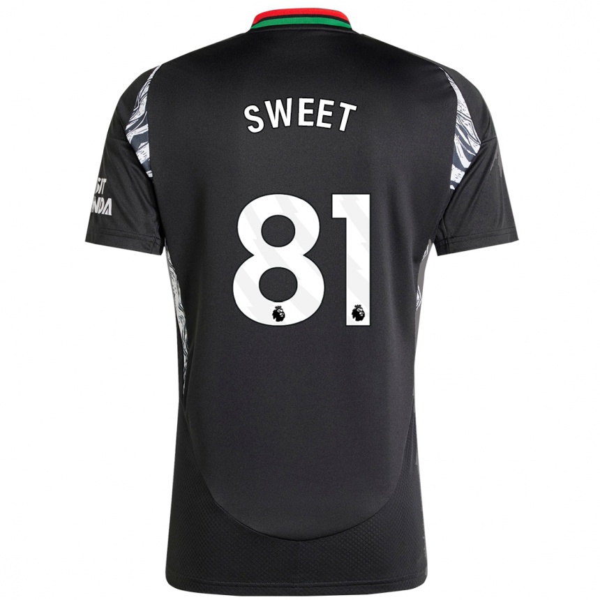 Vyrai Will Sweet #81 Juoda Išvykos Marškinėliai 2024/25 T-Shirt