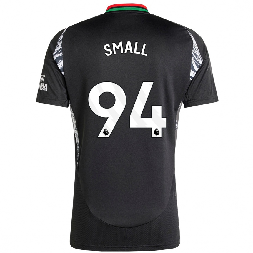 Vyrai Coby Small #94 Juoda Išvykos Marškinėliai 2024/25 T-Shirt