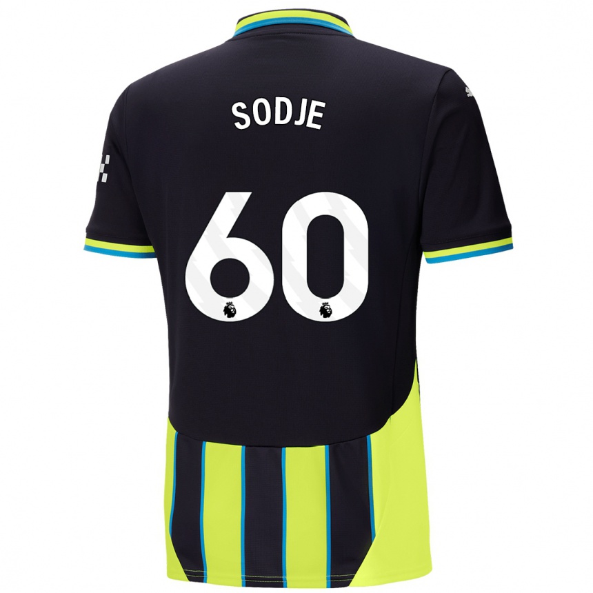 Vyrai Tai Sodje #60 Mėlyna Geltona Išvykos Marškinėliai 2024/25 T-Shirt