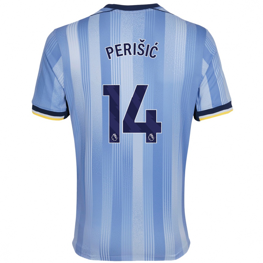 Vyrai Ivan Perisic #14 Šviesiai Mėlyna Išvykos Marškinėliai 2024/25 T-Shirt