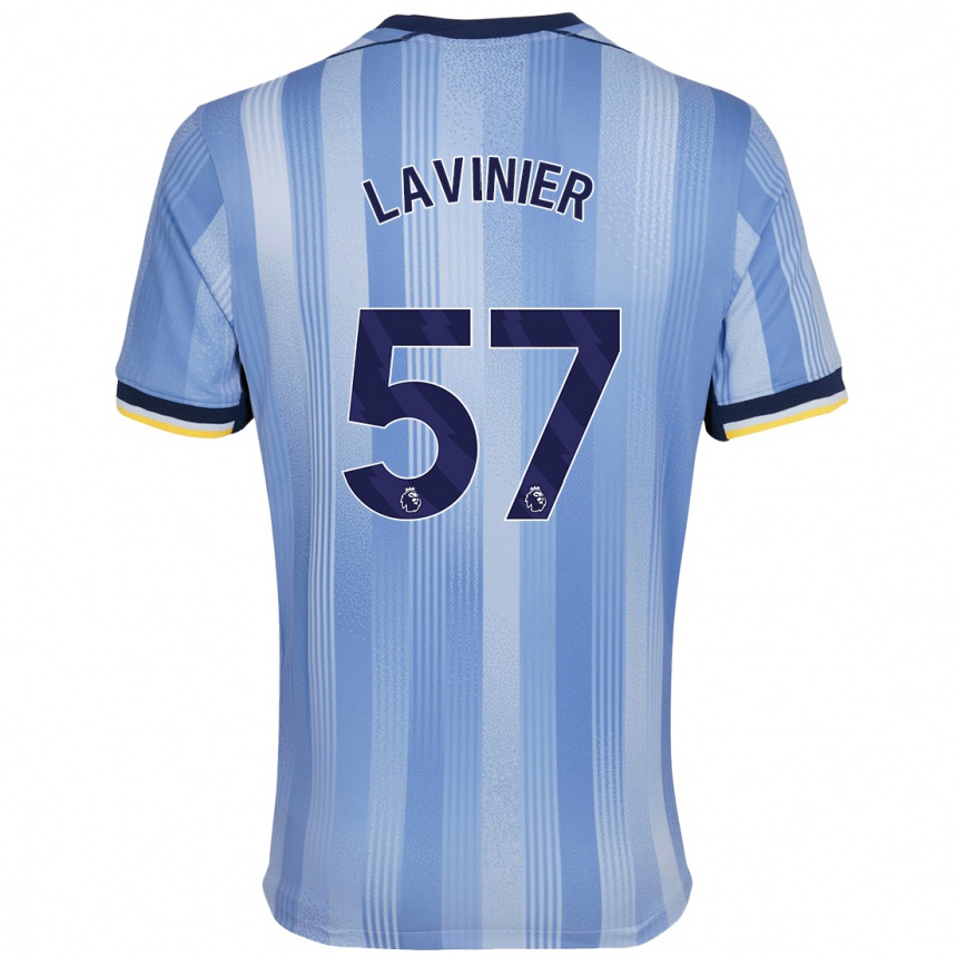 Vyrai Marcel Lavinier #57 Šviesiai Mėlyna Išvykos Marškinėliai 2024/25 T-Shirt